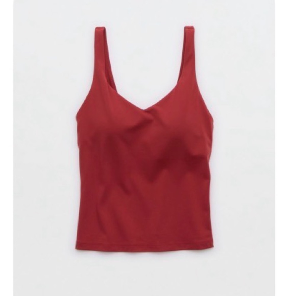 Aerie Red Tank Top and Skirt Set - Picture 2 of 3